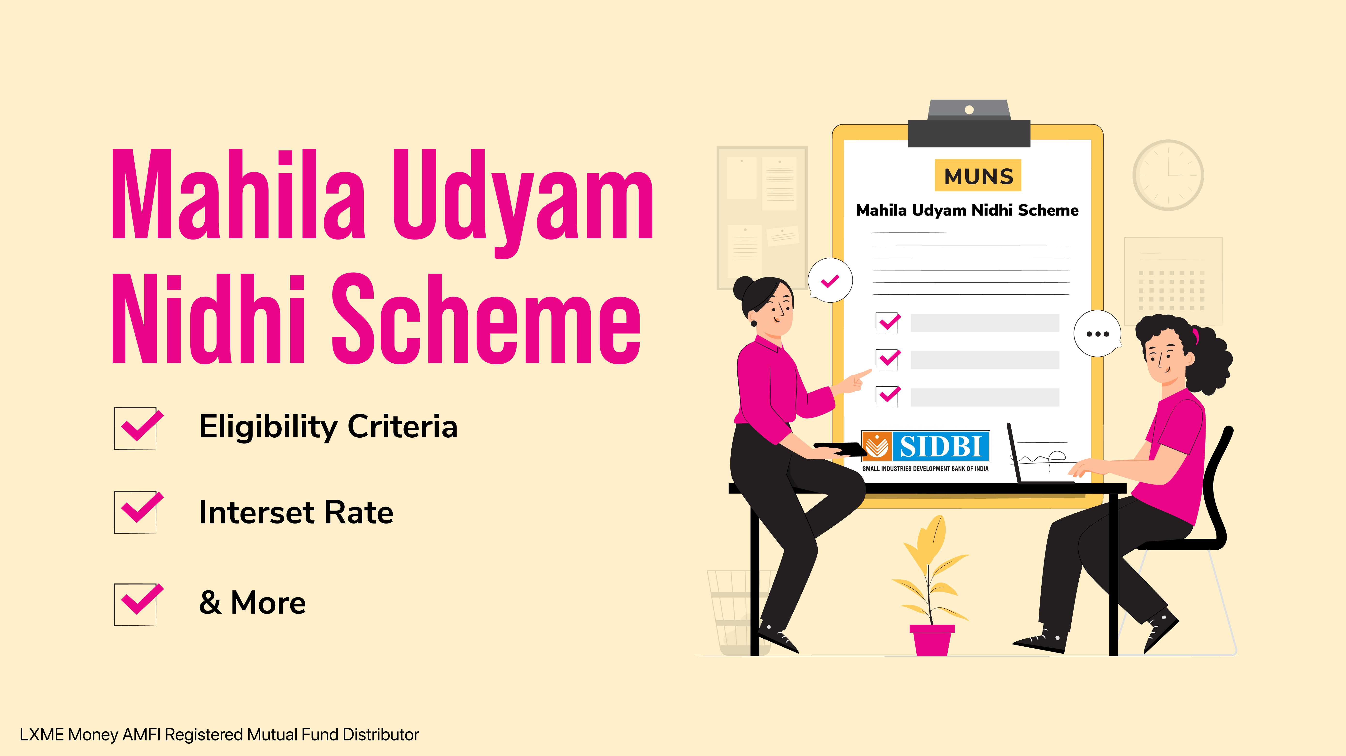 Mahila Udyam Nidhi Scheme