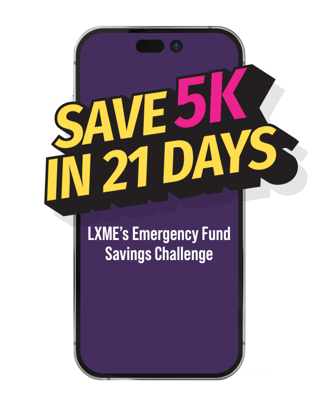 Save ₹5,000 in 21 days with Lxme’s savings challenge