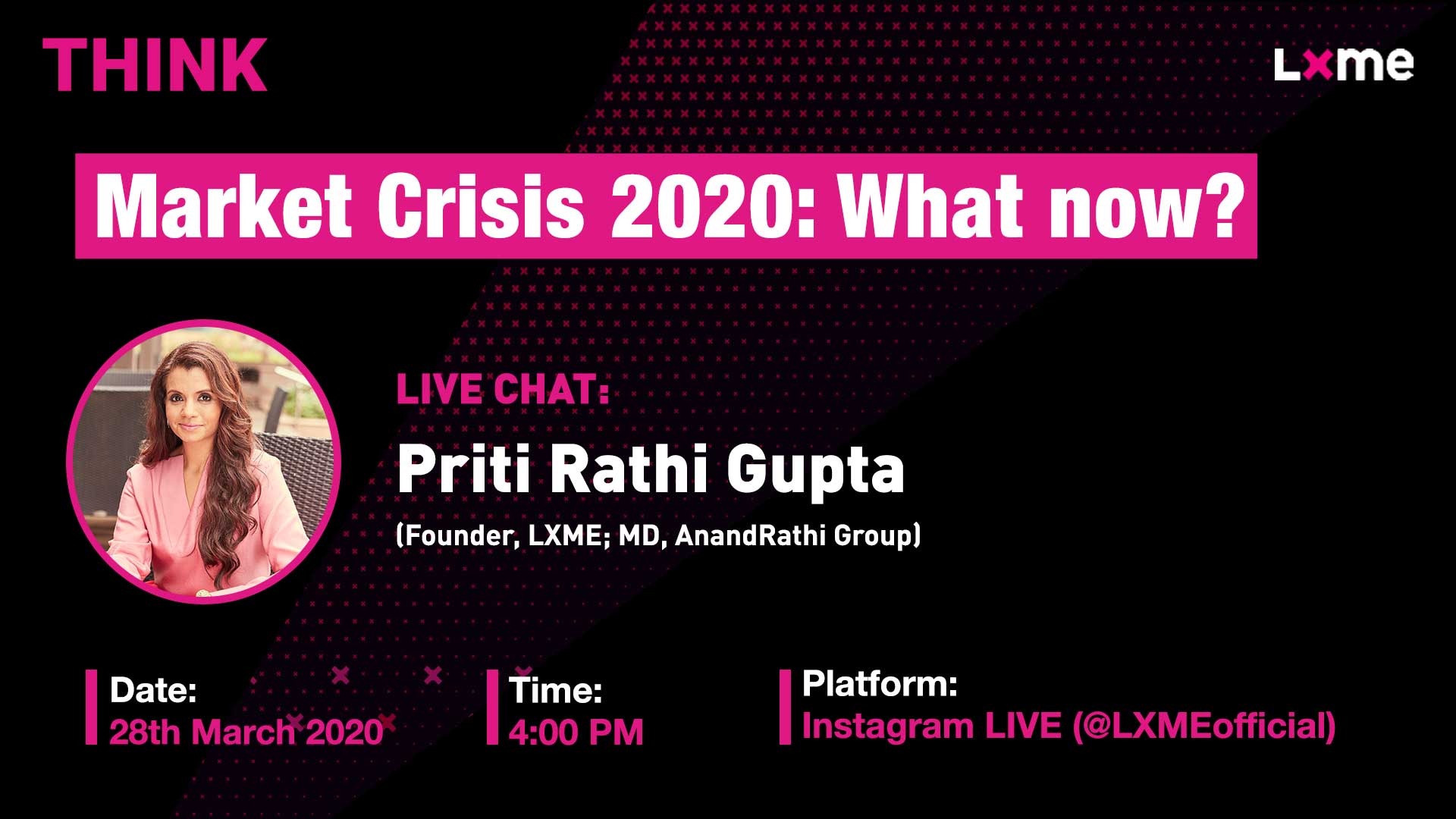 Chat With Priti Gupta On Market Crisis