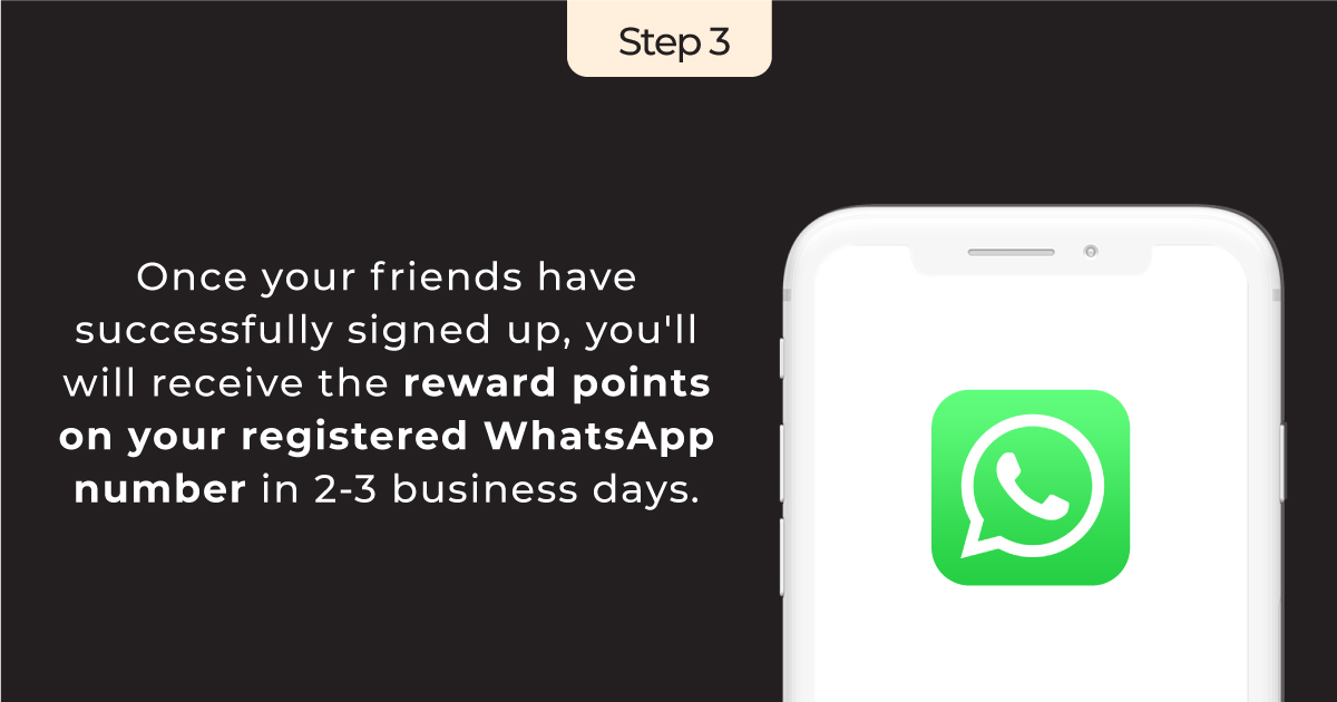 reward points WhatsApp