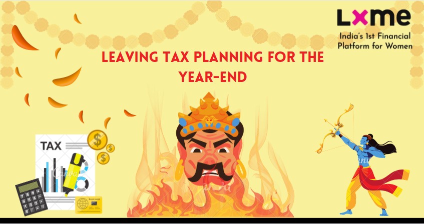 Leaving Tax Planning For The Year End