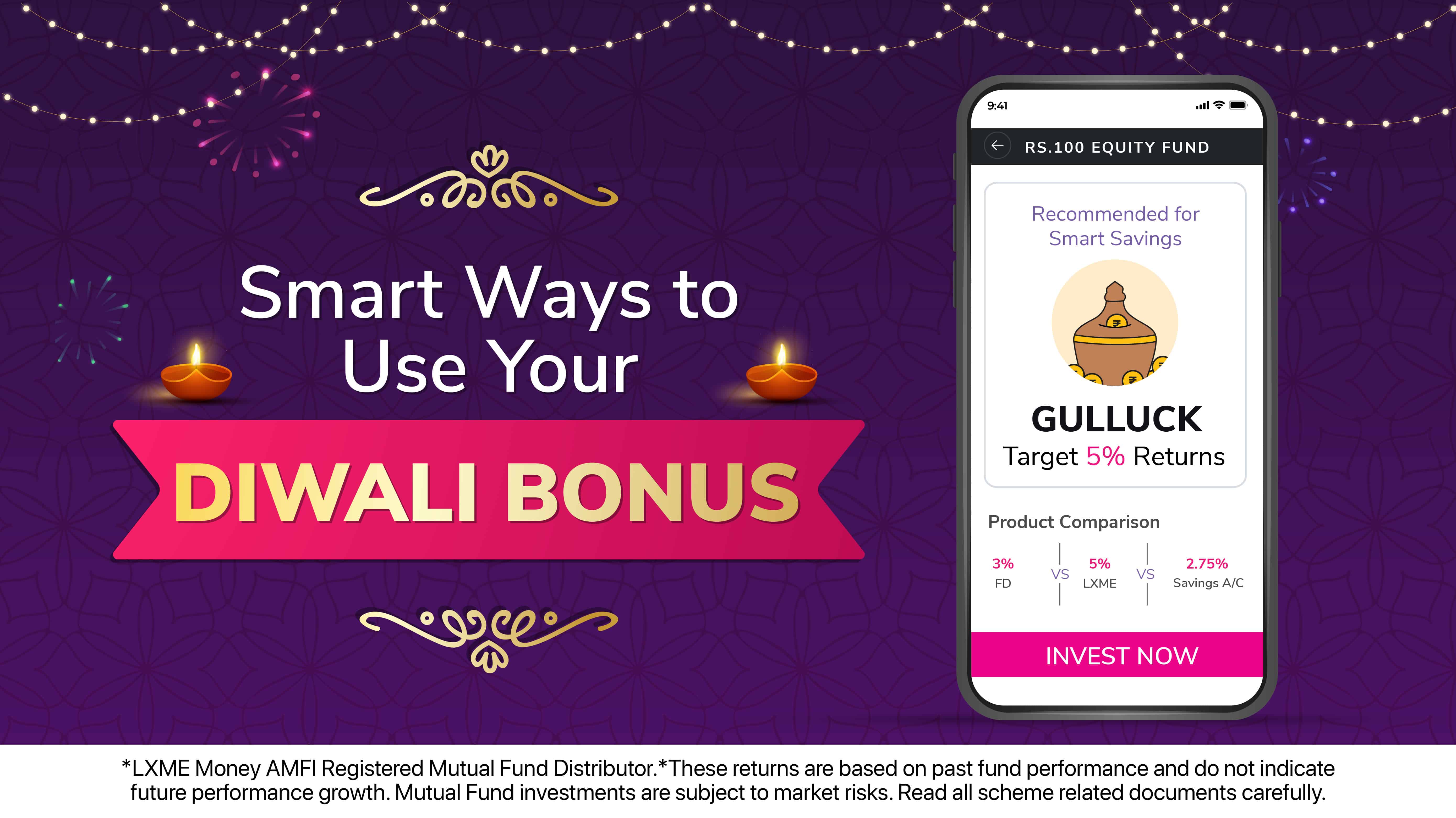 Smart Ways to Use Your Diwali Bonus - Lxme