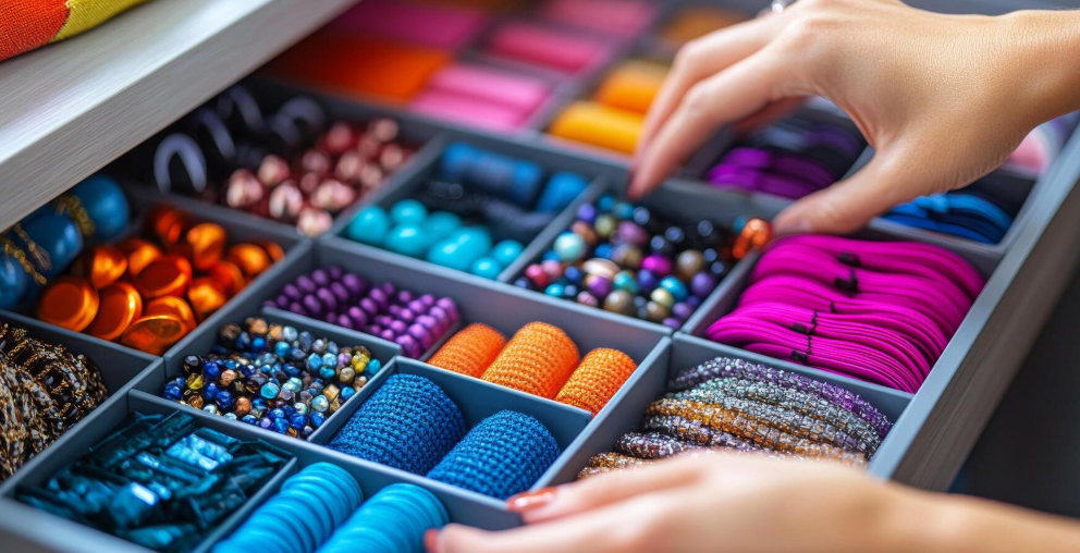 Handmade jewellery as creative production business ideas using beads and stones