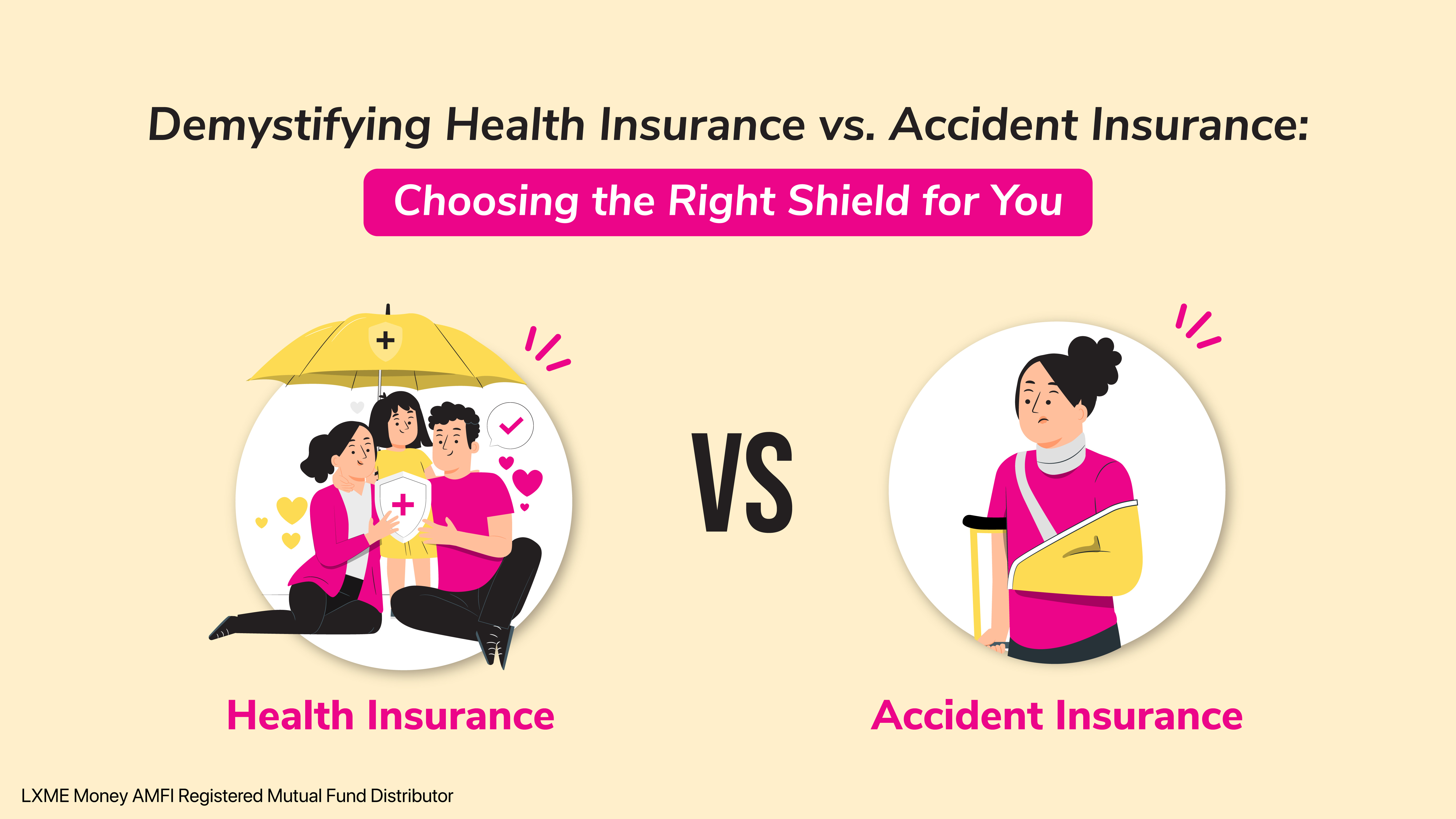 health insurance vs accident insurance