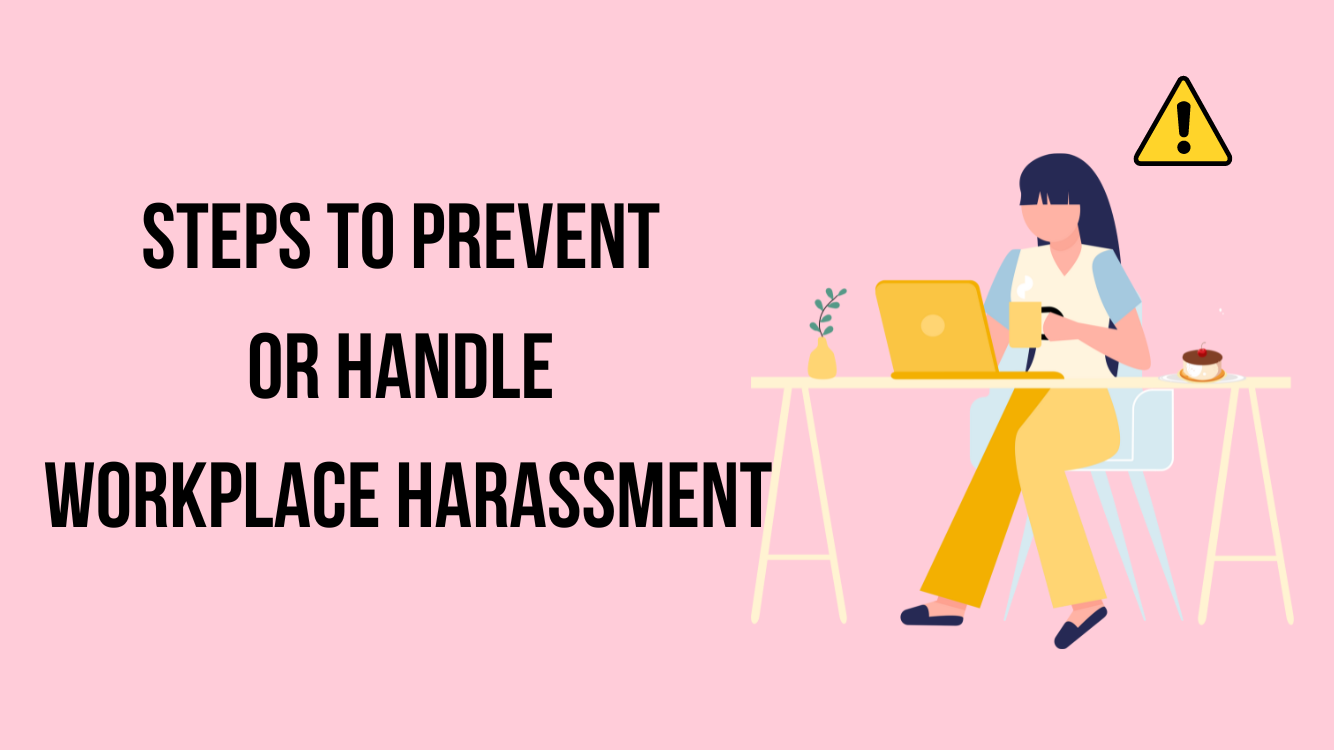 steps to prevent workplace harassment