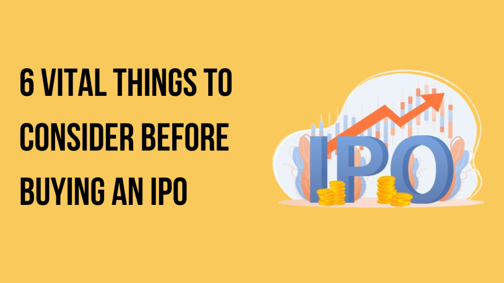 Things to consider before buying IPO