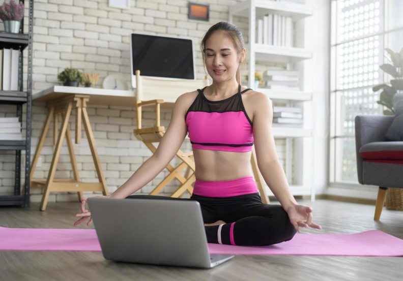 Yoga at home – business idea for women in wellness