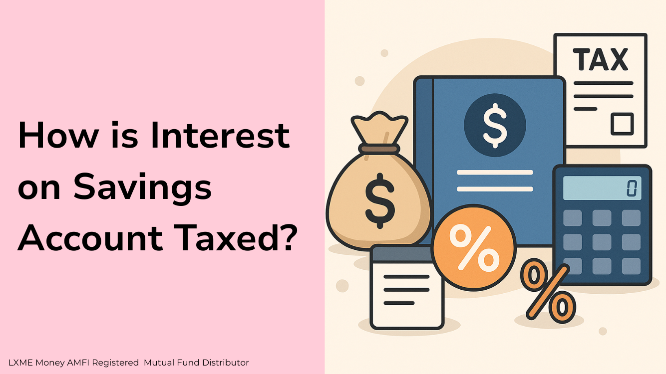 How interest on saving account taxed?
